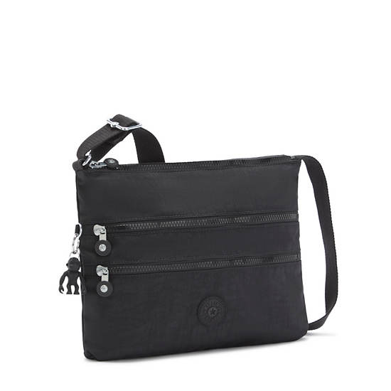 Kipling Alvar Crossbodytassen Zwart | België 2153EB